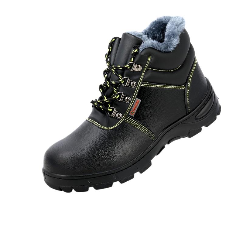 Labor Insurance Shoes Men's Anti-smashing and Anti-piercing Steel Head Shoes Safety and Wear-resistant Protective Shoes