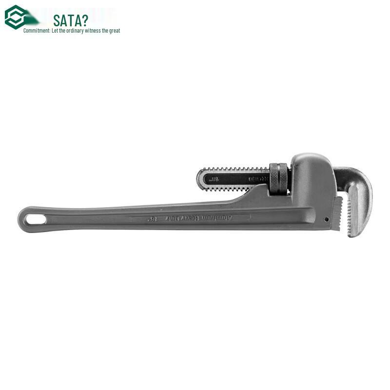 SATA Aluminum Alloy Pipe Wrench 14 inch