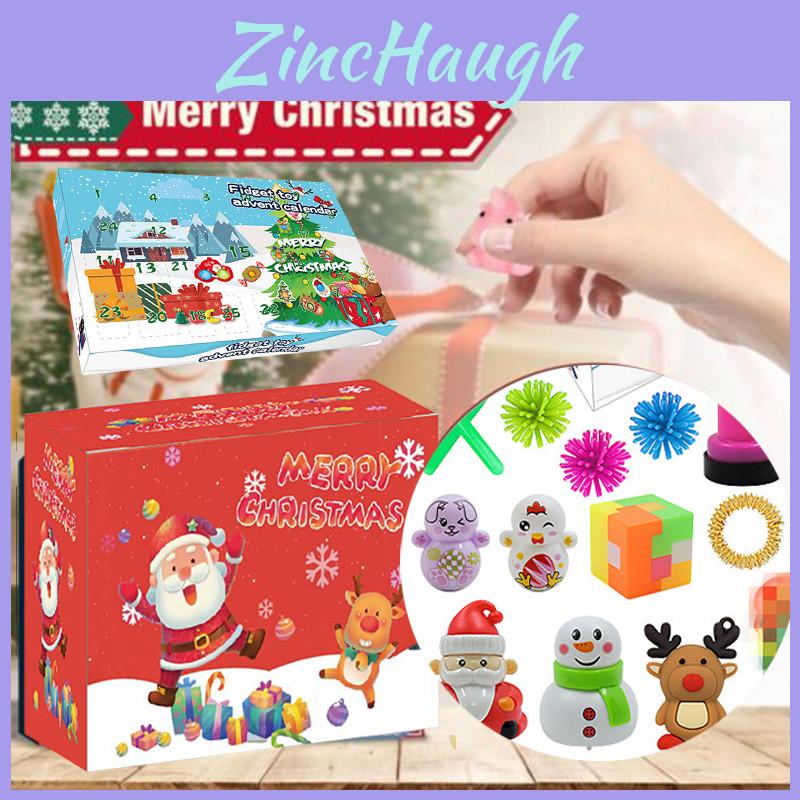 Cute Xmas Surprise Giftchristmas Advent Calendar Squishy Toy