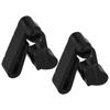 BPX700010 2Pcs Gas Fuel Door Latch Clip Black Plastic Fit for Land Rover Discovery Series II 1998 1999 2000 2001 2002 2003 2004
