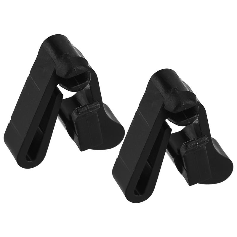 BPX700010 2Pcs Gas Fuel Door Latch Clip Black Plastic Fit for Land Rover Discovery Series II 1998 1999 2000 2001 2002 2003 2004