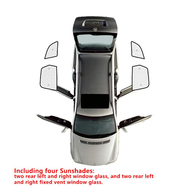 For Volvo XC60 2018      Car Full Umbrella Sunshade Auto Accessories Window Curta Sun Protection Stickers