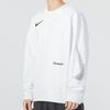 Nike Premium Fleece Crew Sweatshirt Men Tops White FB1960-121