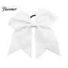 Shiny Hair Bows for Girls Sequins Bows, Elastic Tie, Large Cheerleading Stage Costume Accessories Band Ponytail Holder, Glitter Scrunchies Women Teens