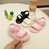 New Style Anti-slip Casual Sandals for Girls, Slip-on Soft-soled Beach Shoes