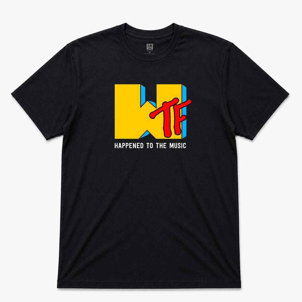 WTF T-shirt Grafica Musicale