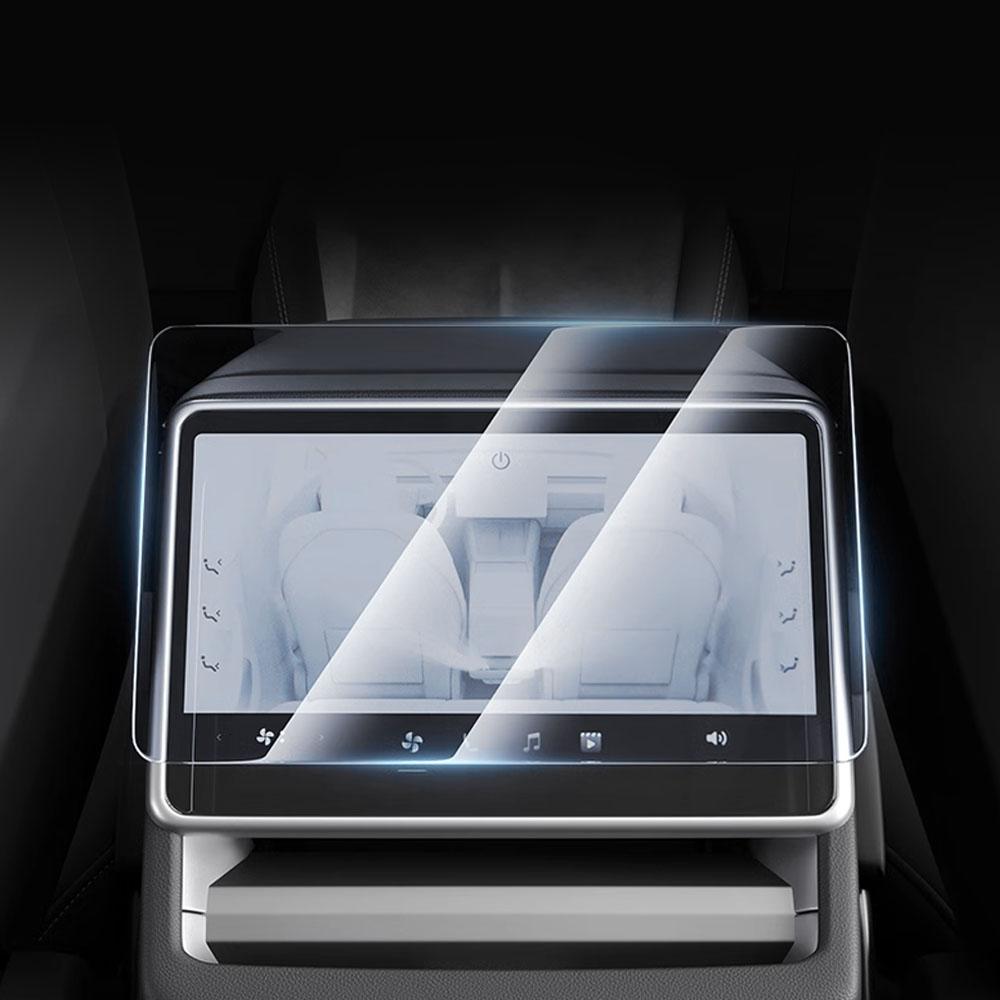 For Tesla Model 3 Highland 2024 Tempered Glass Film Protector HD Rear Seat Control Touch Screen Film Protection