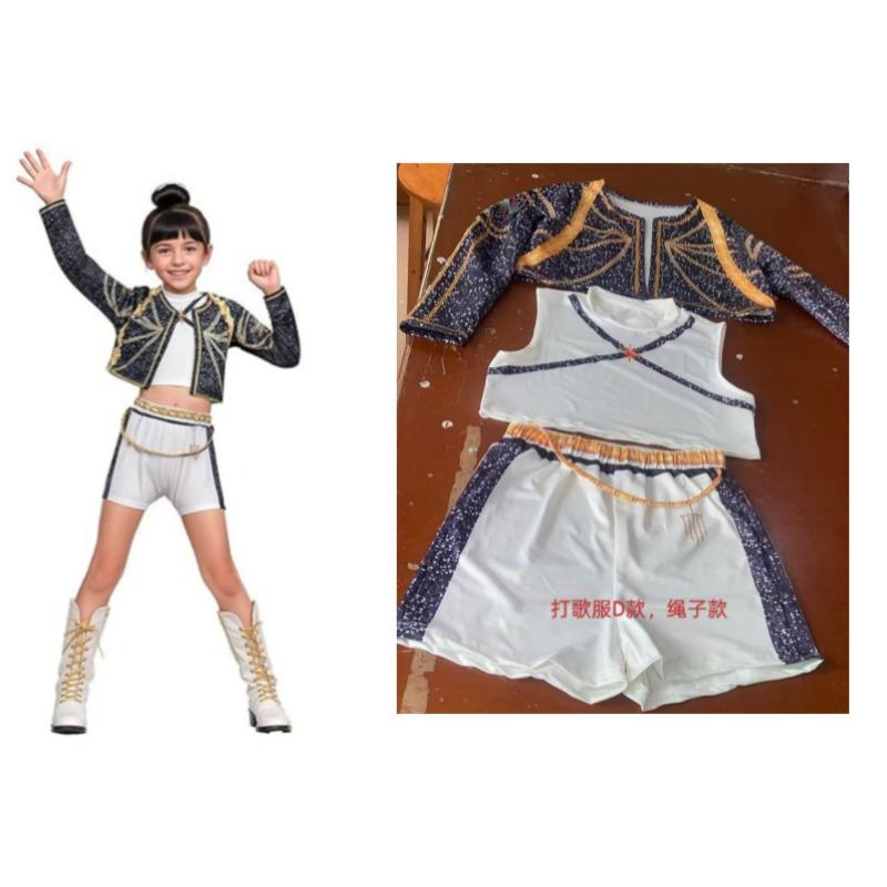 Nouveau costume de cosplay de chasseuse de sorcières pour filles vêtements imprimés assortis pour enfants
