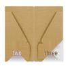 Traveler's Notebook Kraft Paper Storage and Card Holder (Standard Pocket Size)