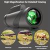 Monocular 80x100 Portable Zoom HD Telescope Long Distance Mini Powerful Telescope for Hunting Outdoor Camping Hiking Sports