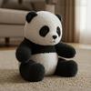 Panda Plush Toy With Soft Crystal Velvet Material For Gifts And Collectors