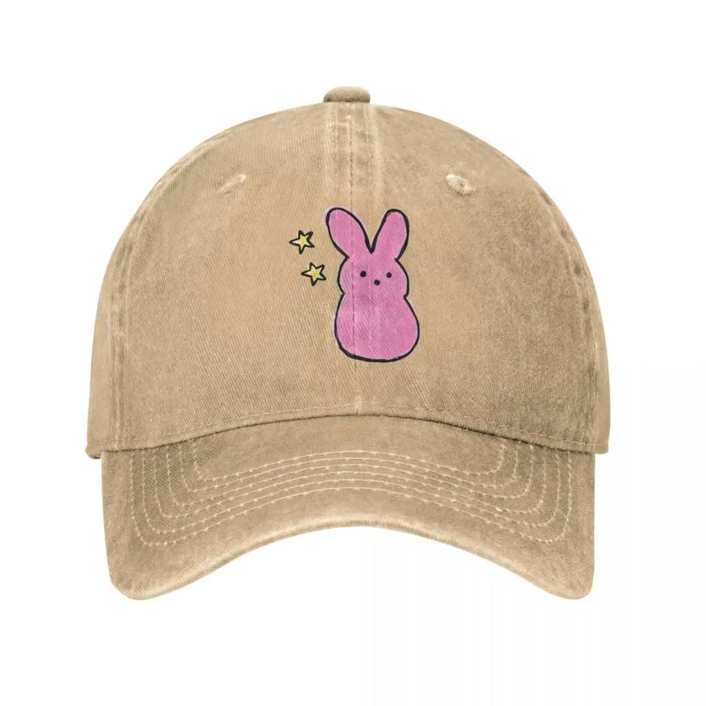 Lil Peep Bunny Unisex Baseball Caps Rap Distressed Washed Hats Cap Fashion Outdoor Activities Snapback Hat