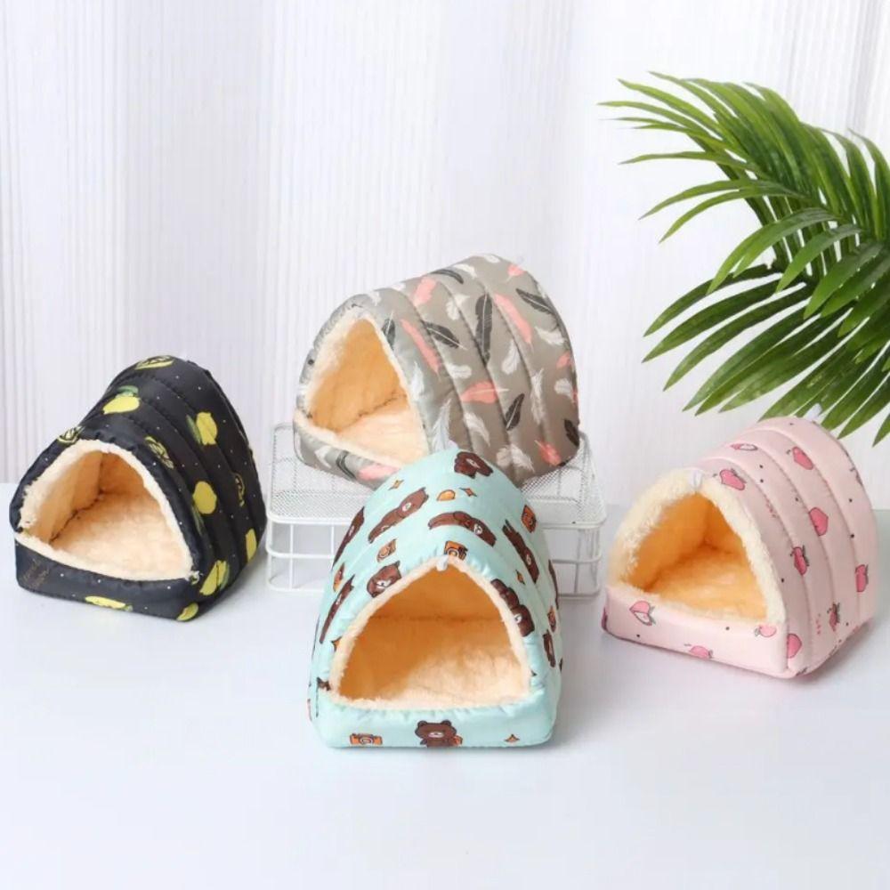 Soft Pet Sleeping Bed Hanging Hamster Hammock Cute Hamster House  For Rabbit Squirrel Rat