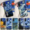 Van Gogh Starry Sky Case For Xiaomi Redmi Note 13 12 Pro 14 11 9 10 9S 10S 11S 12S Redmi 14C 13C 10C 12C Cover