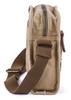 [GOOTIUM] Canvas shoulder mini bag, crossbody, khaki