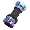 1.37x24T BB Bottom Bracket 68-73mm Lightweight Bottom Bracket Bearings Aluminum Alloy + Nylon Bottom Bracket
