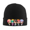 Saja Boys KPop Demon Hunters Bonnet Hats  Beanie Hats Spring Pattern Knit Hat Cute Men Women Outdoor Sport Thermal Elastic Cap
