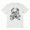 Harajuku Skull Graphic Print TShirt Unisex Crew Neck Shortsleeved Retro Street Gothic YK Kawaii Casual Fashion Tops Clothing