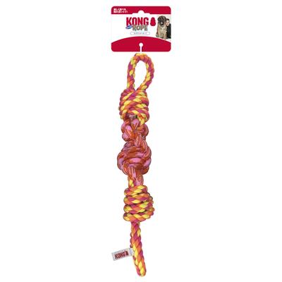 Kong Dog Toy Bungee 7 Solutions with Kong Separation Barking Crate Weight Educational Training Rope, Small, Orange, (Teething, Anxiety, Boredom, &