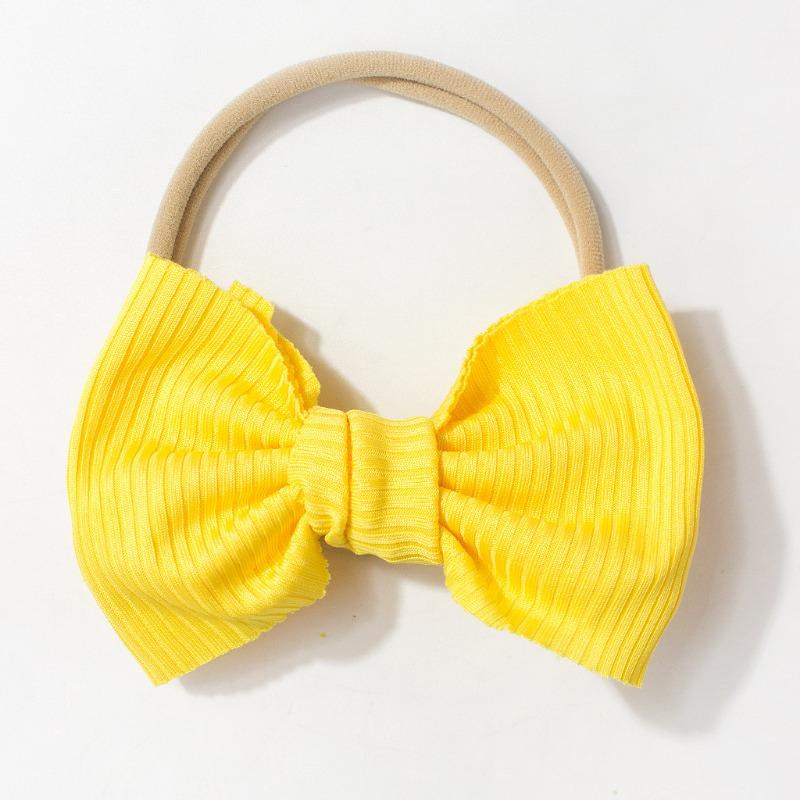 Summer New Baby Bow Headband Hair Accessories Children's Soft and Comfortable Double-layer Infant Headband