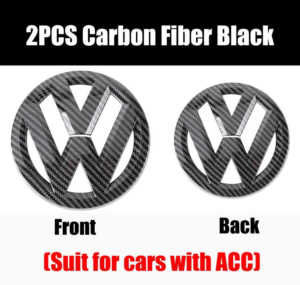 Pour VOLKSWAGEN Emblèmes de Calandre Avant de Voiture Autocollant Couvercles d'Emblème de Coffre Arrière Pour VW Volkswagen Touareg 2016 2017 2018 Auto R