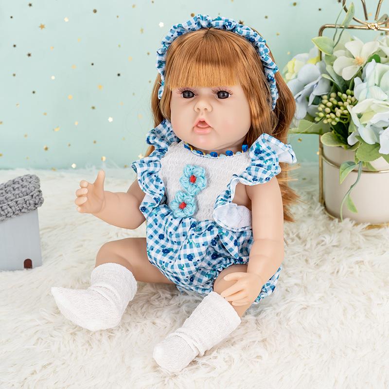 30cm Reborn Doll Simulation Comfort Baby Doll Vinyl Soft Rubber Doll