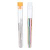17pcs Aluminum Yarn Needles Storage Box Weaving Needles Durable Darning Needles  For Sewing Supplies