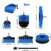 Reinigungsbürste für elektrische Bohrmaschinen, Badezimmeroberflächen, Badewanne, Dusche, Fliesen und Fugenmörtel, Allzweck-Reinigungsset für Power Scrubber