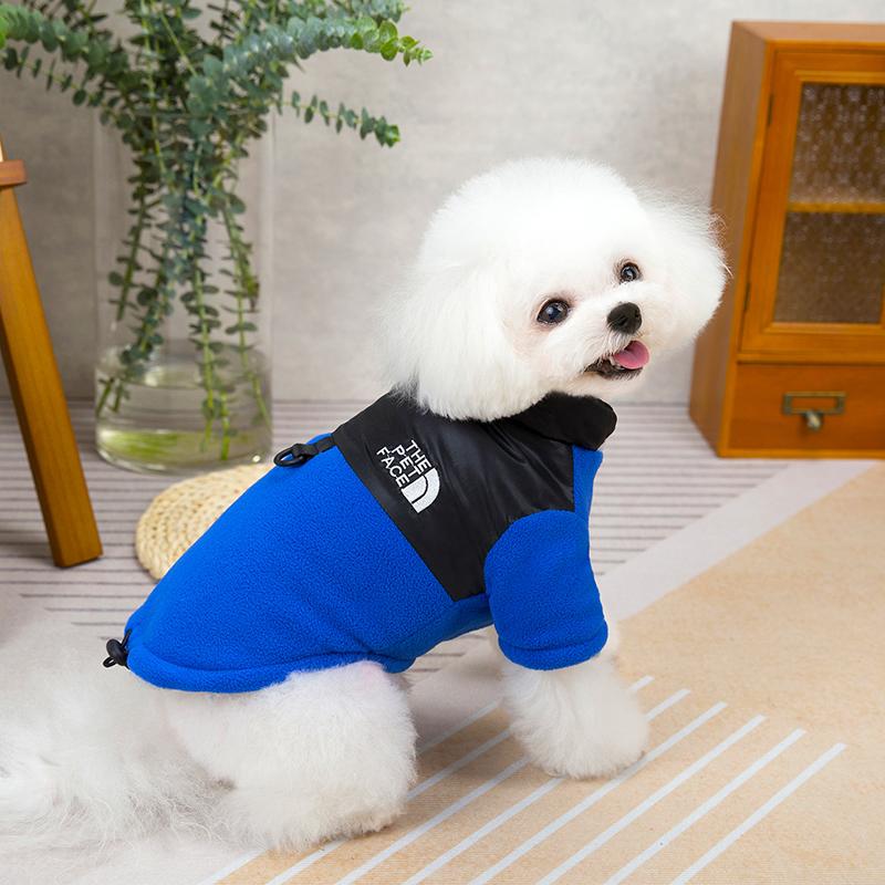 

Soft Fleece Pet Vest For Small Medium Dog Cat Clothes Puppy Sweatshirt Pullover Chihuahua Yorkies Costume Pug Teddy Jacket Decor XL синий