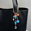 Hanger Beads Keychain DIY Bag Charm Multi-color Bag Pendant  Car Accessory