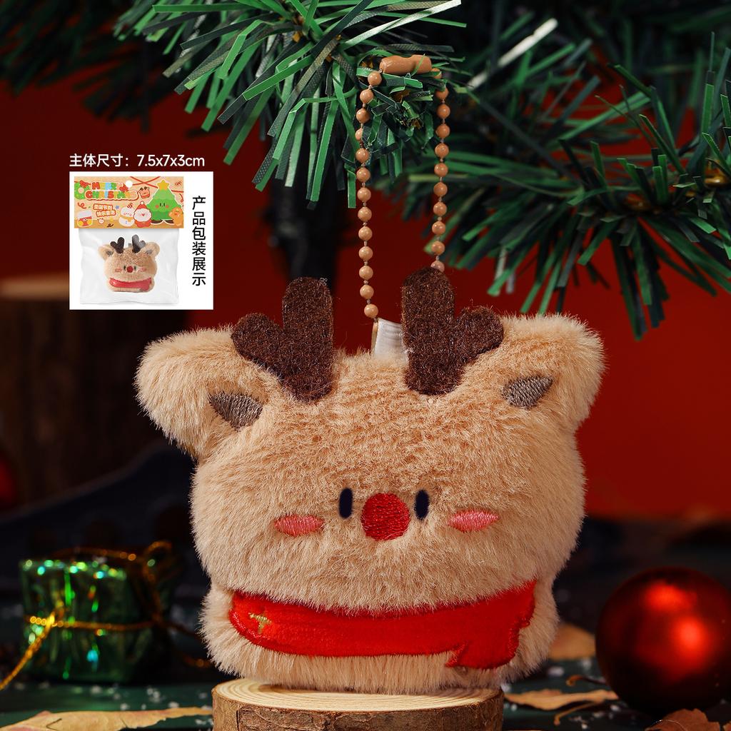 Christmas Tree Decorations Plush Cute Doll Doll Bag Pendant Children's Student Christmas Navidad Natal Gift