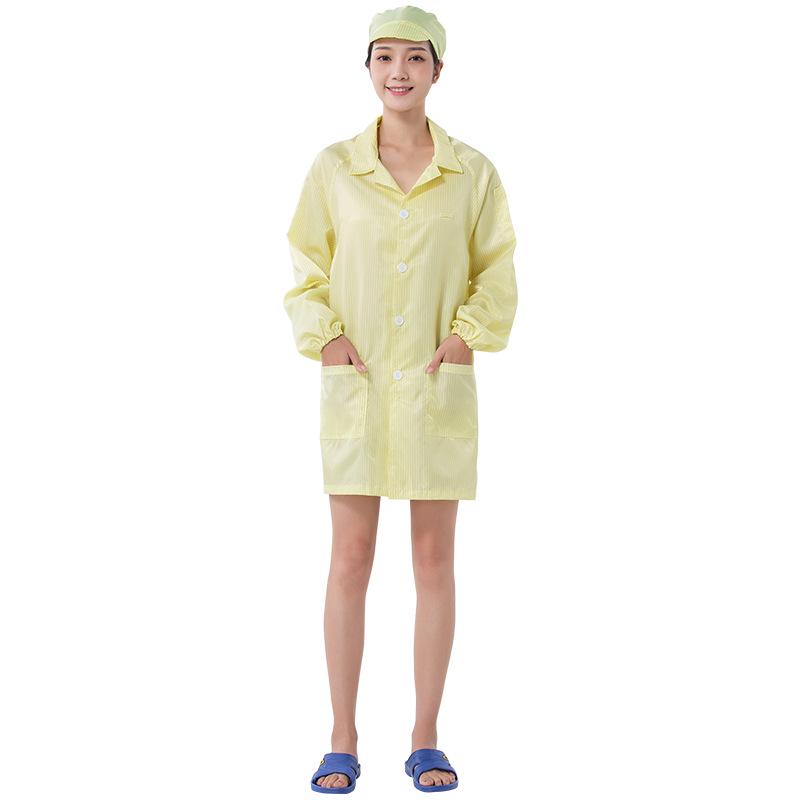 Antistatic Lab Coat Dustproof Cleanroom Suit