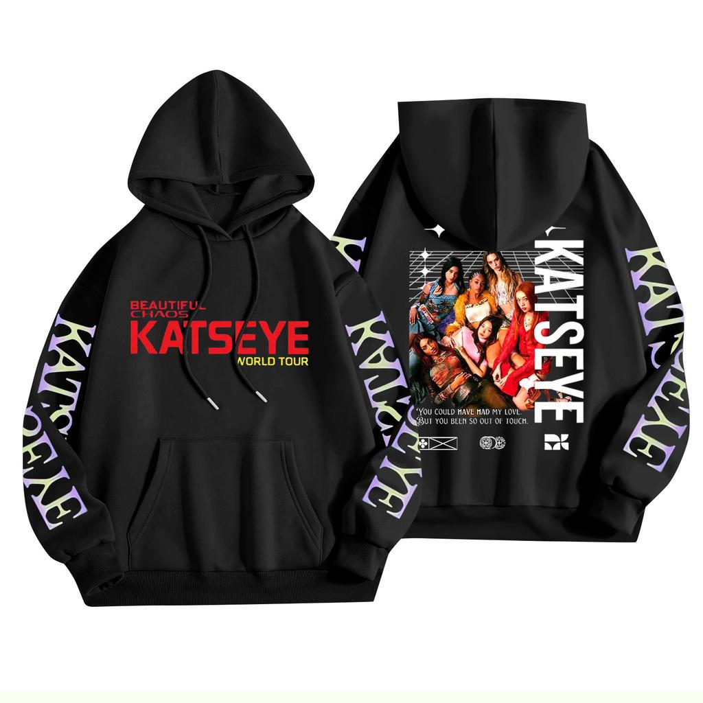 Unisex Fashion Lightweight Long Sleeve Pullover With Pockets Printed Hoodie