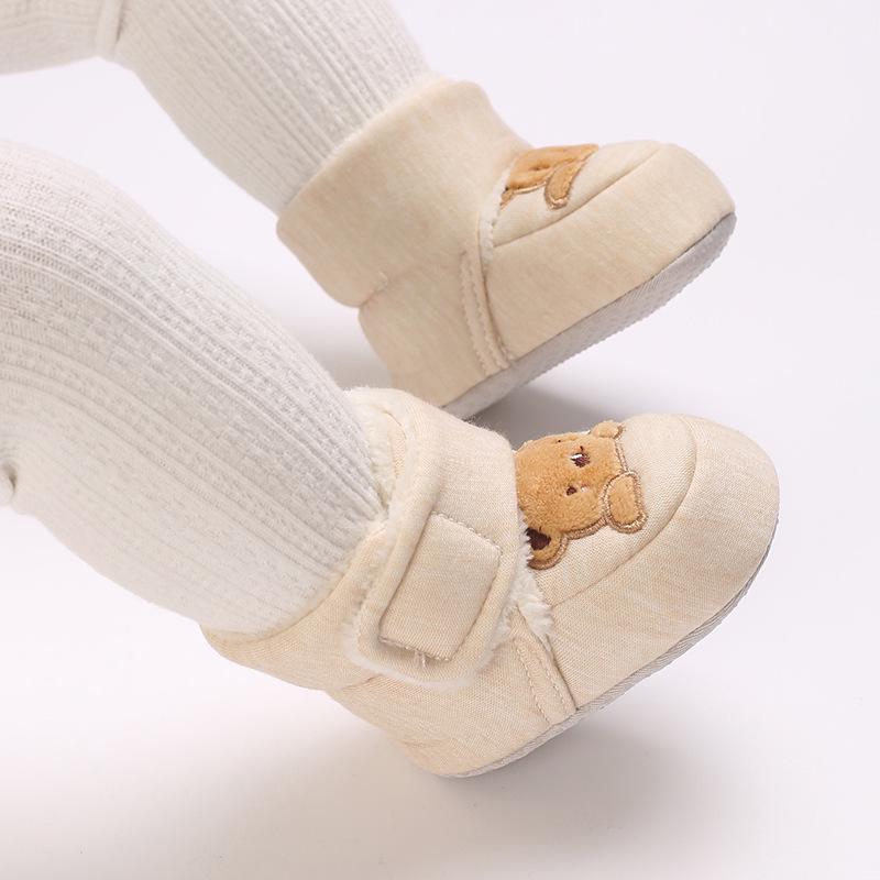 Winter Warm Cotton Baby Shoes for Boys & Girls (Prewalker, 0-1 Year)