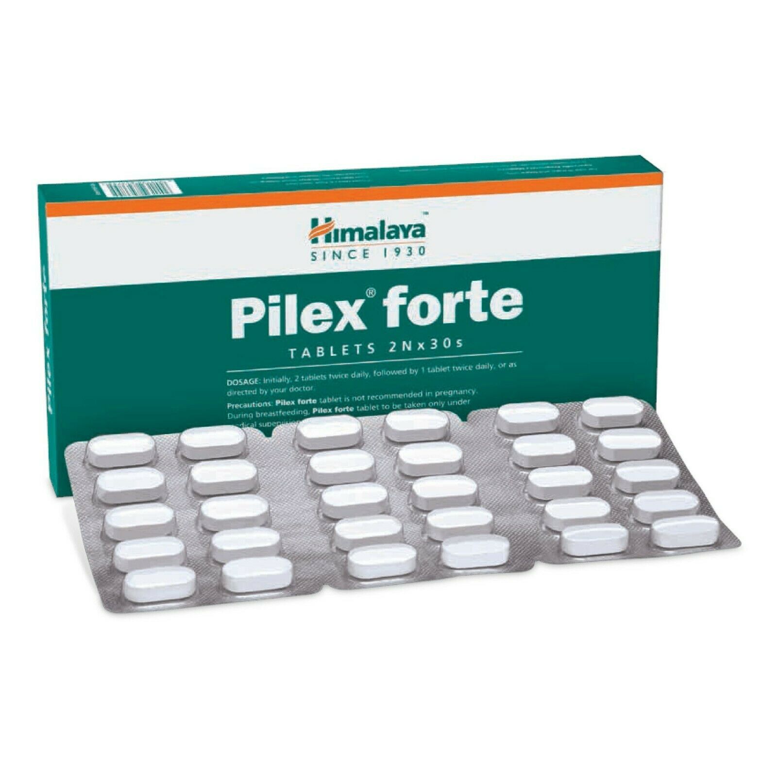 

10 X Himalaya Pilex Forte( 2 X 30=60 таблеток )