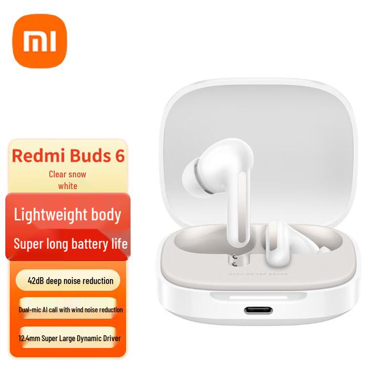 

Redmi Buds 6 True Wireless Earbuds
