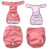 Pannolino Lavabile per Cani Femmina Pantaloncino Fisiologico Regolabile per Animali Domestici Mutandine Pannolino Riutilizzabili a Prova di Perdita per Cani Piccoli Medi Grandi