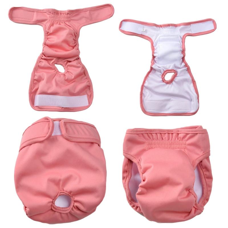 Pannolino Lavabile per Cani Femmina Pantaloncino Fisiologico Regolabile per Animali Domestici Mutandine Pannolino Riutilizzabili a Prova di Perdita per Cani Piccoli Medi Grandi