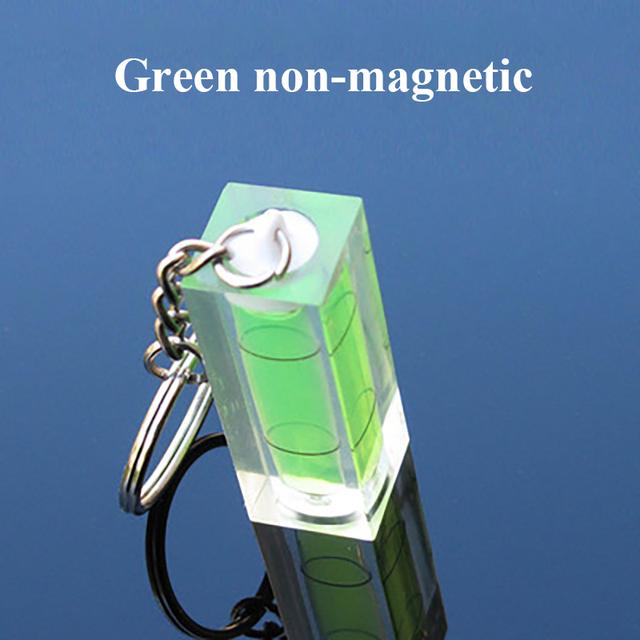 Mini Runde Quadratische Wasserwaage Blase Mit Schlüsselanhänger Präzisions-Zielfernrohr Wasserwaage Horizontale Blase Messset