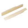 Musiclily Pro 71.12mm Unbleached Bone Saddles with String Length Compensation for 6-String Taylor Acoustic Guitars, Ivory (Set of 2)