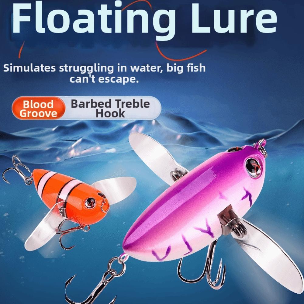 Metal Blade Wings Topwater Simulation Cicada 12.7g Hard Wobblers Bait For Fishing