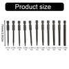 11pcs Torx Screwdriver Bit 6.35mm Hex Shank Magnetic Security Tip T6-T40 Driver Bit 50/75/100mm Electrician Repairing Tool