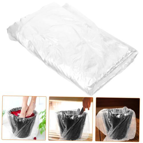 Hoement Foot Bath Liners, 80-Pack, Disposable Bathtub Bags, Lightweight and Tear-Resistant, for Home Footbaths, Public Facilities, and Hotels