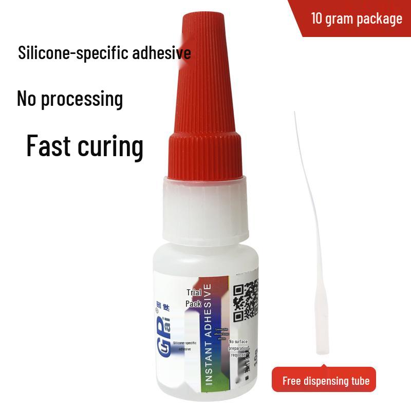Silicone Glue Quick-Drying High-Temp Resistant Transparent Adhesive Rubber