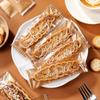 Caramel Crispy Glutinous Rice Boat Snowflake Crisps Packaging Rectangle Wrapping Bag