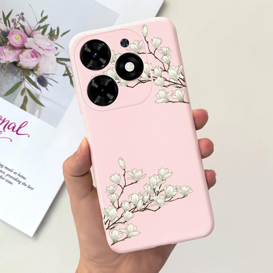 For Tecno Spark GO 2024 Case Spark 20C Spark20 Pop 8 Para Shell Silicone Soft TPU Bumper Cartoon Cool Cute Style Pattern Capas