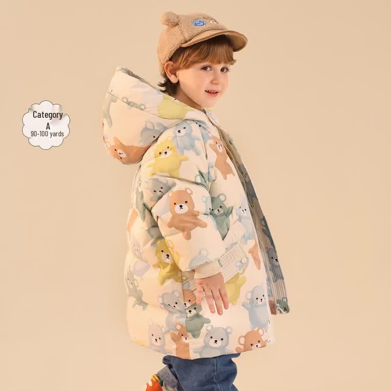 Duck Duck Kids' Little Bear Winter Down Jacket