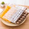 100 Disposable Ice Cube Bags Freezer Plastic BBQ Party Cubes Maker Tray