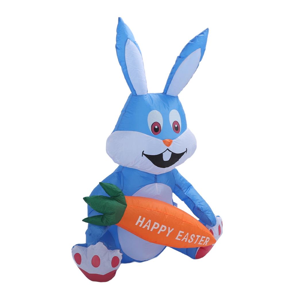 1.2 M Easter Inflatables Rabbit Cartoon Cute Fun Innovative Blow Up Easter Inflatable Outdoor