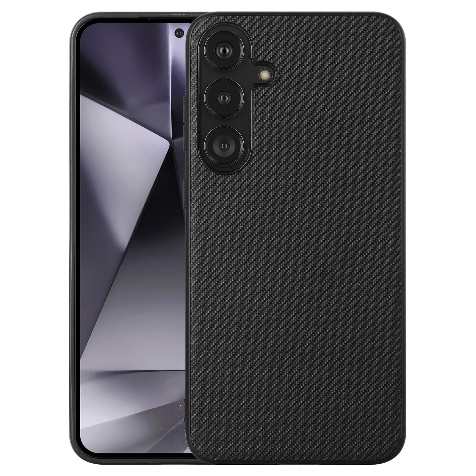 

VILI TC Series for Samsung Galaxy S24 Case Leather+TPU Back Cover with Lanyard A